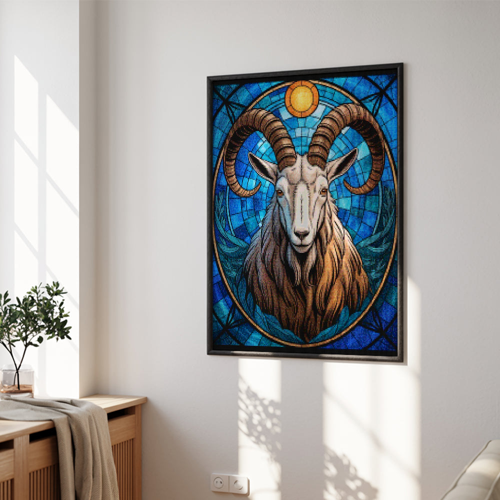 Diamantmalerei - Sternzeichen - Steinbock