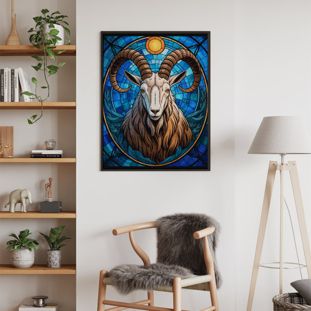 Diamantmalerei - Sternzeichen - Steinbock