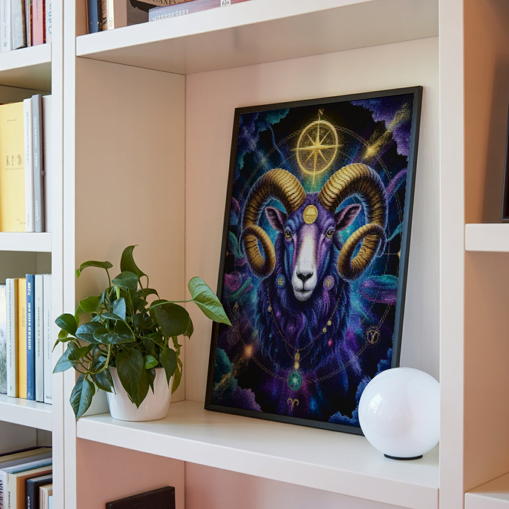 Diamantmalerei - Sternzeichen - Steinbock