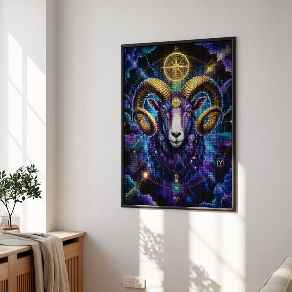 Diamantmalerei - Sternzeichen - Steinbock