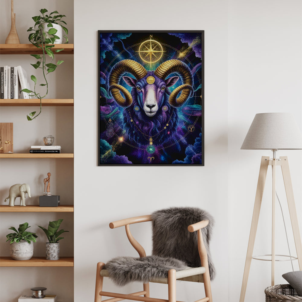 Diamantmalerei - Sternzeichen - Steinbock