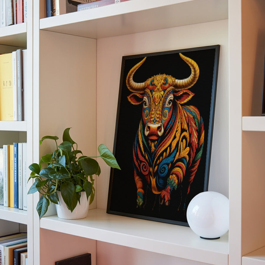 Diamantmalerei - Sternzeichen - Stier