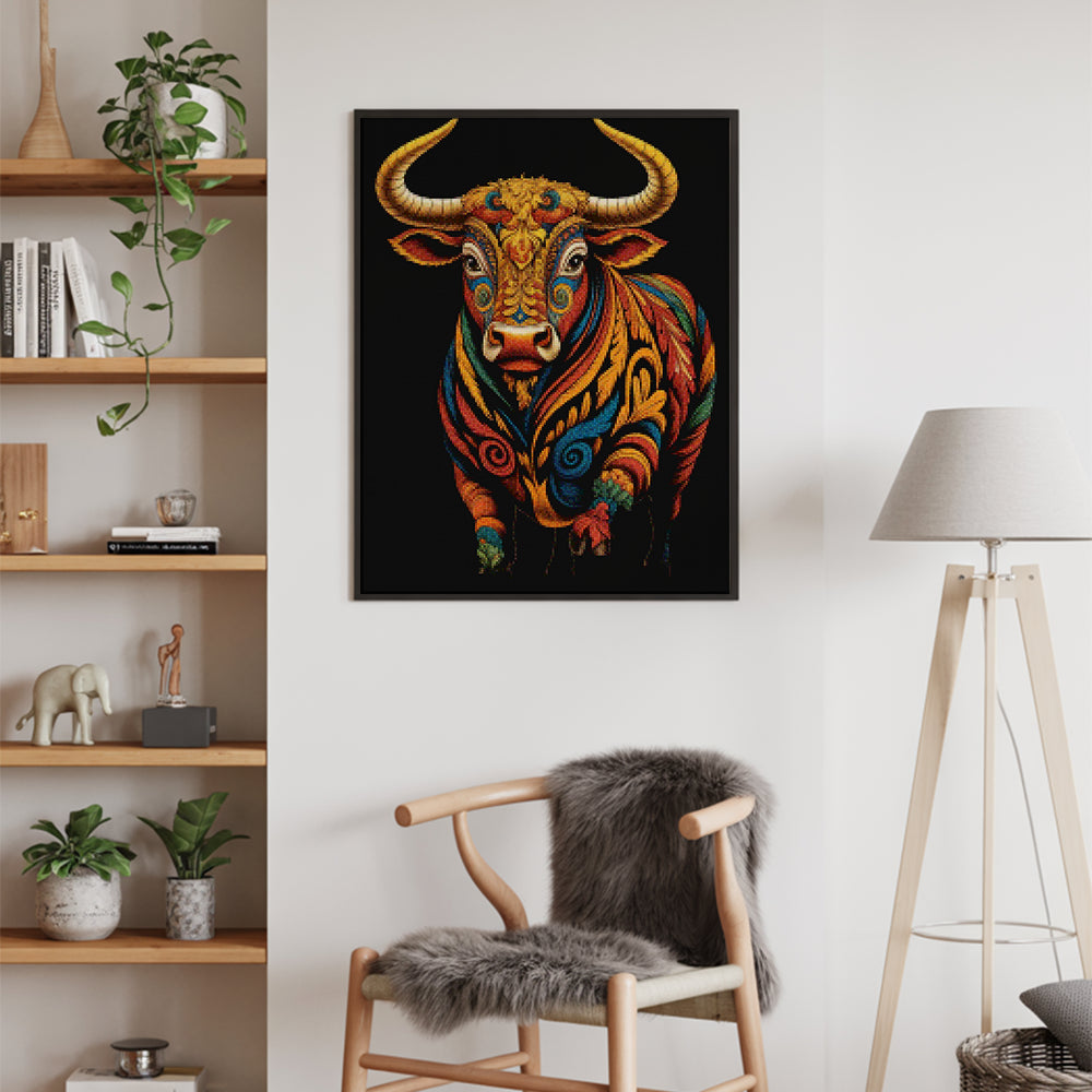 Diamantmalerei - Sternzeichen - Stier