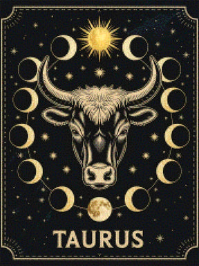 Diamantmalerei - Sternzeichen - Stier