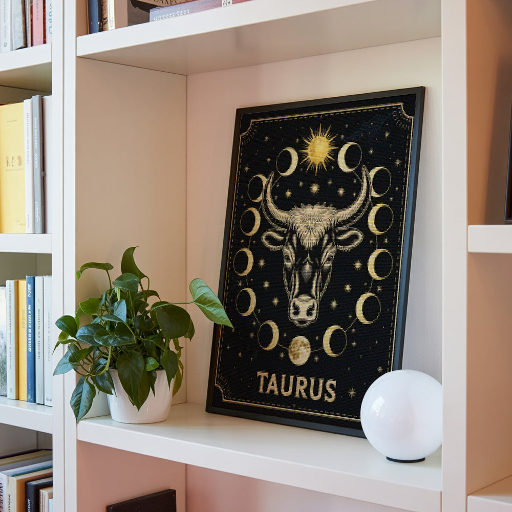 Diamantmalerei - Sternzeichen - Stier