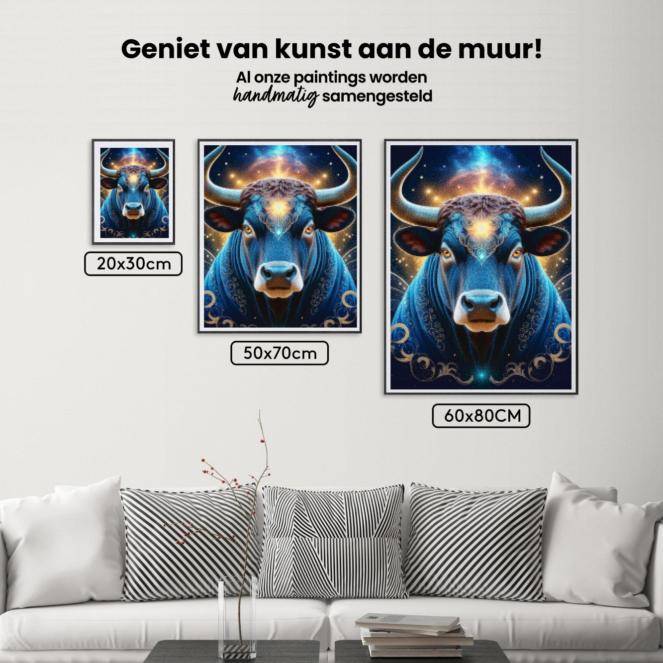 Diamantmalerei - Sternzeichen - Stier