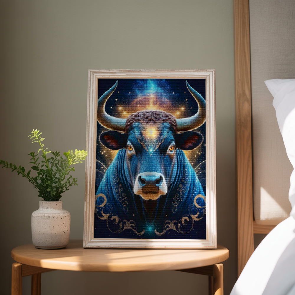 Diamantmalerei - Sternzeichen - Stier