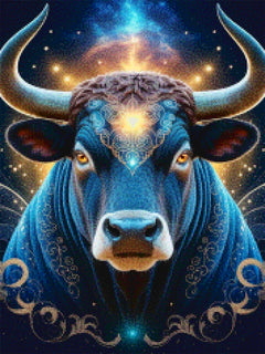 Diamantmalerei - Sternzeichen - Stier