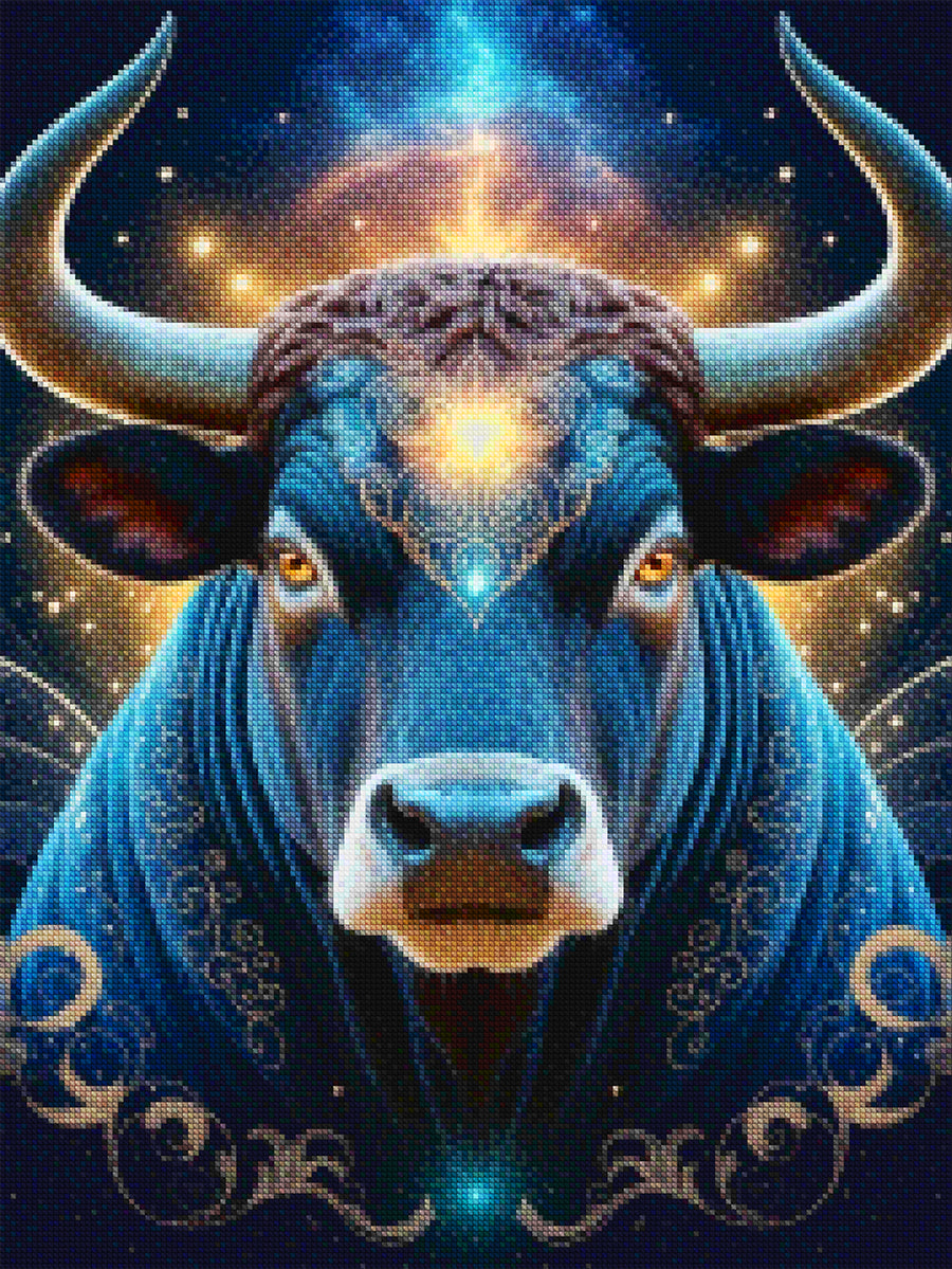 Diamantmalerei - Sternzeichen - Stier