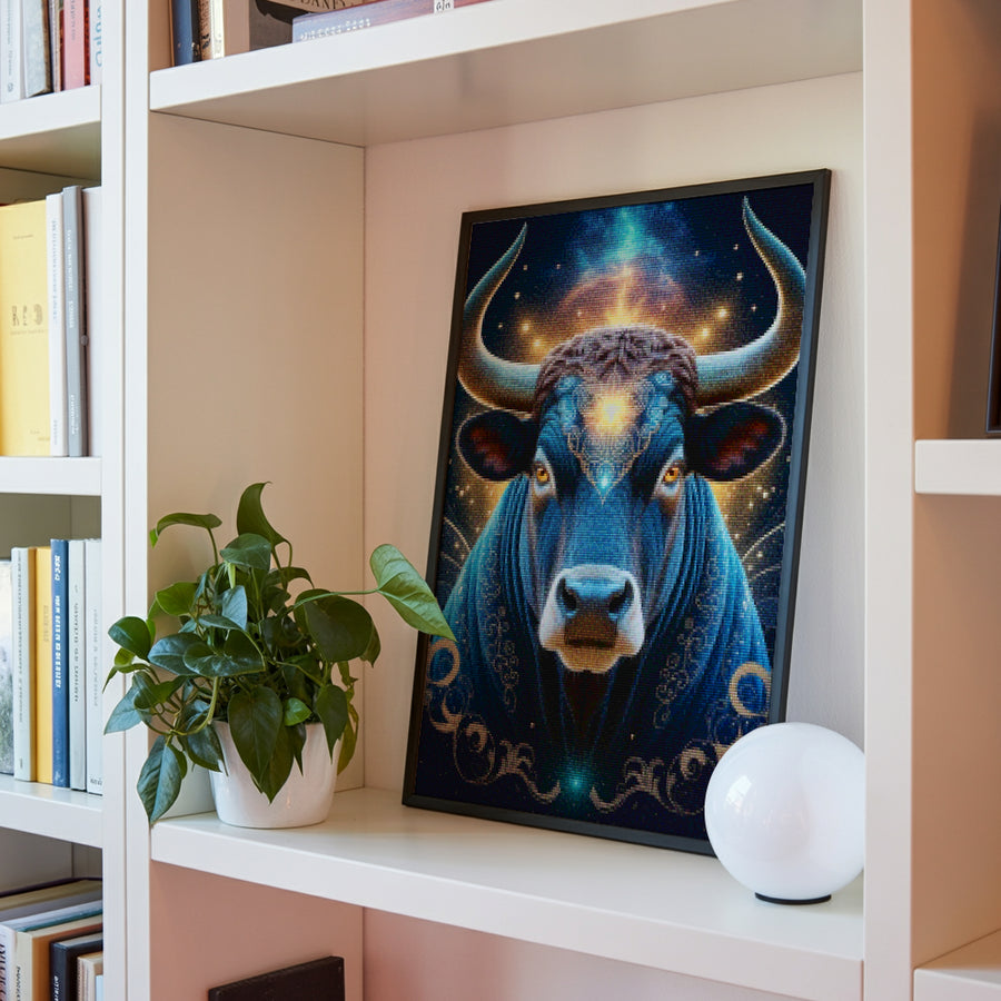 Diamantmalerei - Sternzeichen - Stier