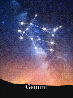 Diamantmalerei – Sternzeichen – Zwillinge