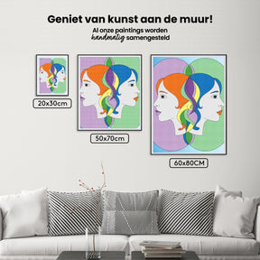 Diamantmalerei – Sternzeichen – Zwillinge