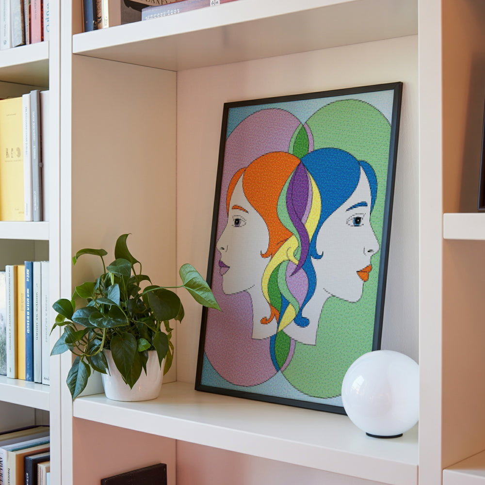 Diamantmalerei – Sternzeichen – Zwillinge