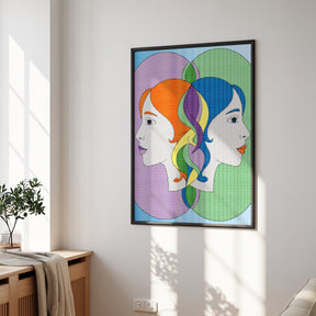 Diamantmalerei – Sternzeichen – Zwillinge