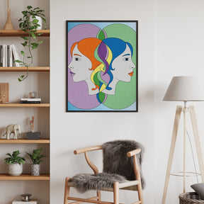 Diamantmalerei – Sternzeichen – Zwillinge