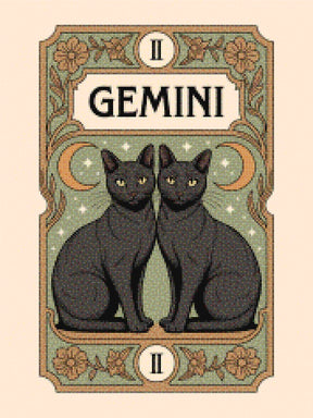 Diamantmalerei – Sternzeichen – Zwillinge