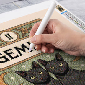 Diamantmalerei – Sternzeichen – Zwillinge