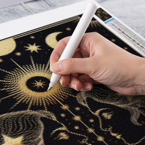 Diamantmalerei – Sternzeichen – Zwillinge