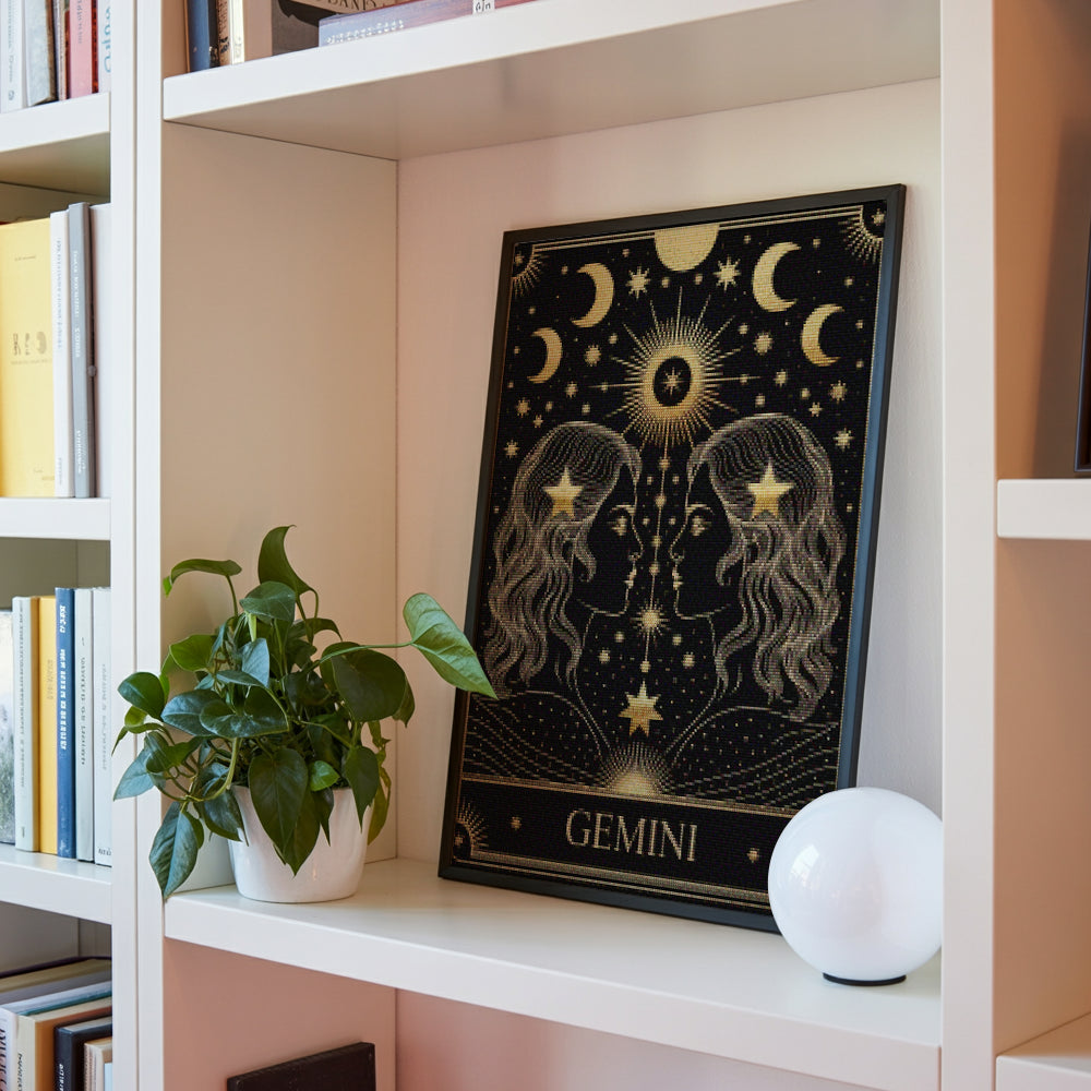 Diamantmalerei – Sternzeichen – Zwillinge