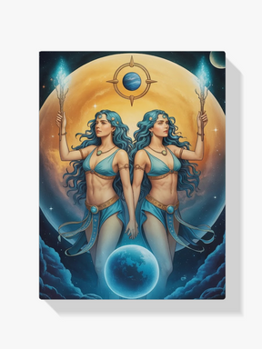 Diamantmalerei – Sternzeichen – Zwillinge