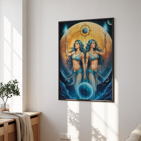 Diamantmalerei – Sternzeichen – Zwillinge