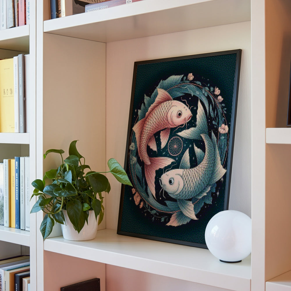 Diamantmalerei – Sternzeichen – Fische