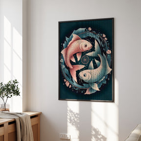 Diamantmalerei – Sternzeichen – Fische