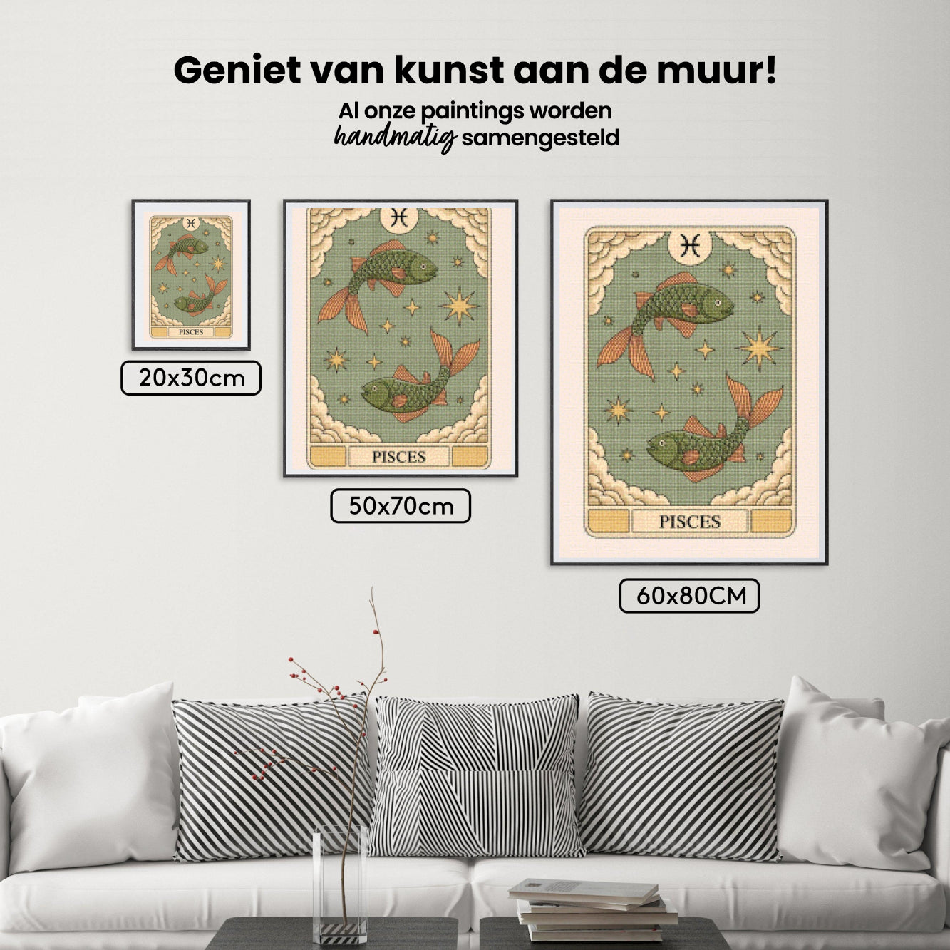 Diamantmalerei – Sternzeichen – Fische