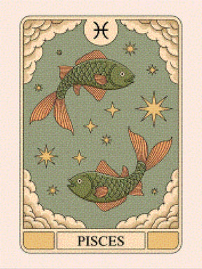 Diamantmalerei – Sternzeichen – Fische