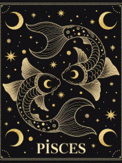 Diamantmalerei – Sternzeichen – Fische