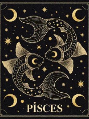 Diamantmalerei – Sternzeichen – Fische