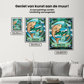 Diamantmalerei – Sternzeichen – Fische