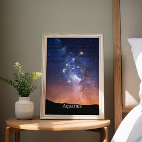 Diamantmalerei – Sternzeichen – Wassermann