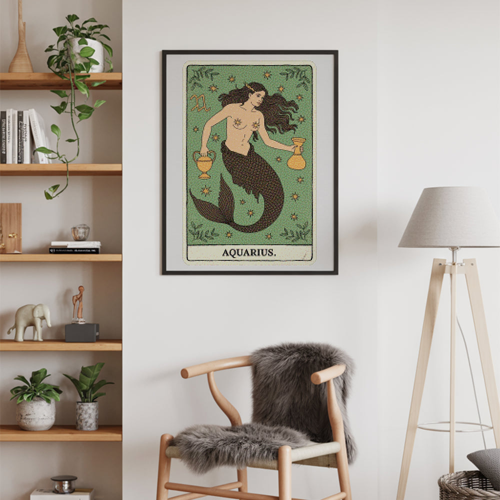 Diamantmalerei – Sternzeichen – Wassermann