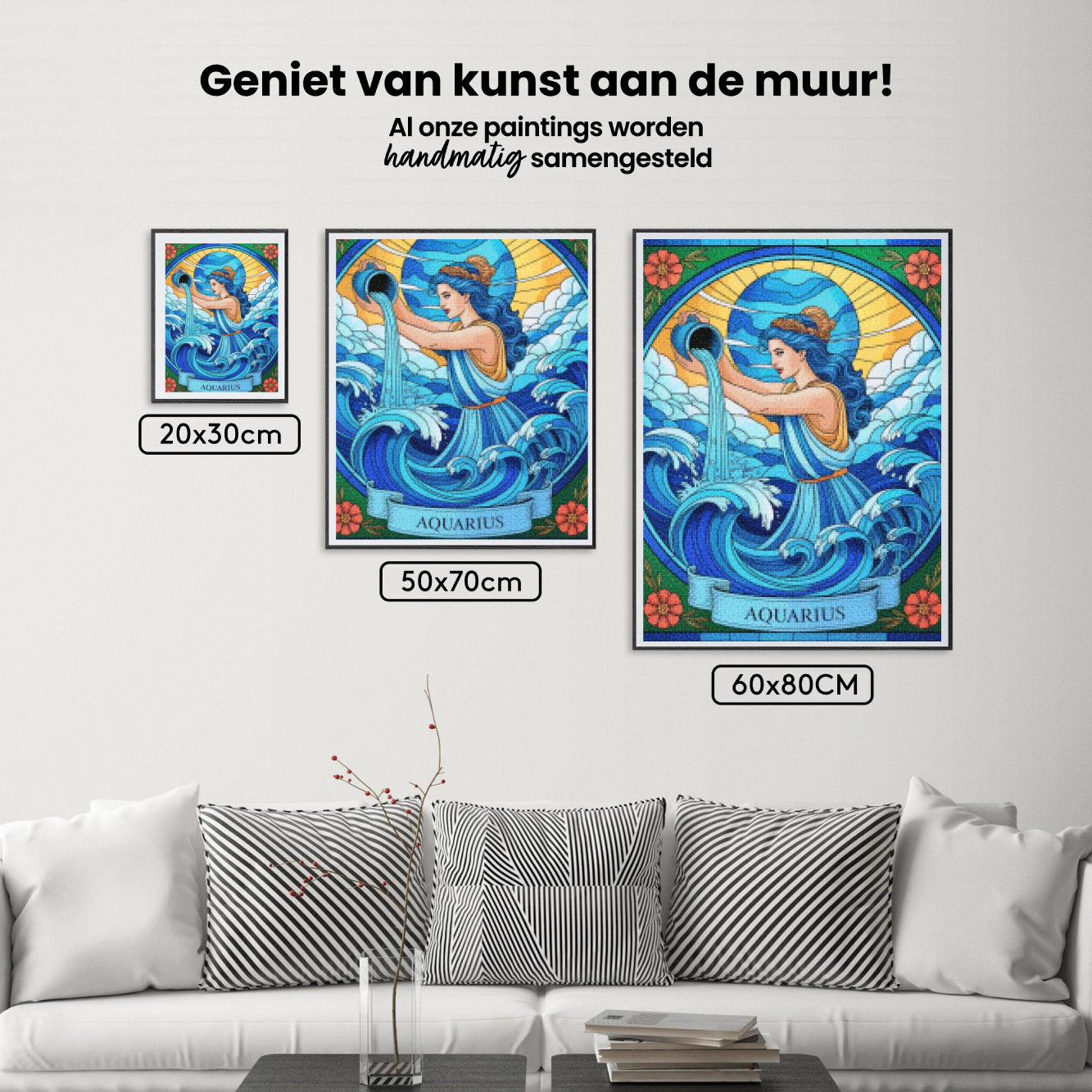 Diamantmalerei – Sternzeichen – Wassermann
