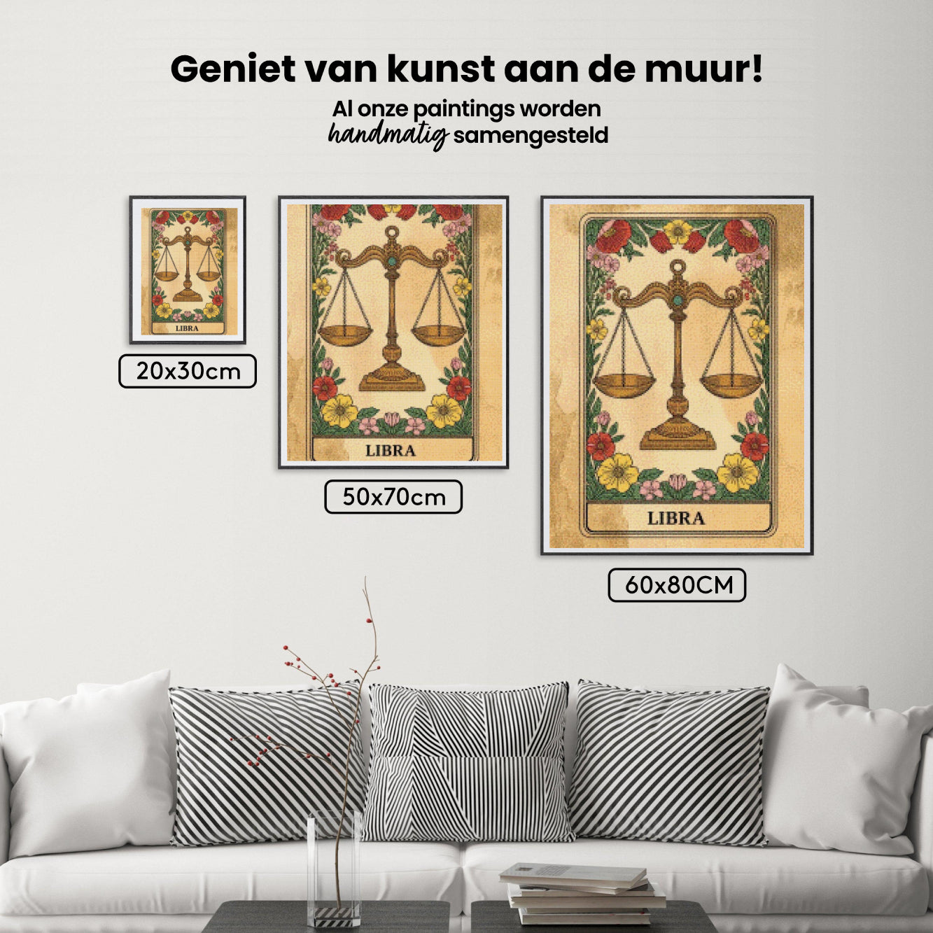 Diamantmalerei - Sternzeichen - Waage