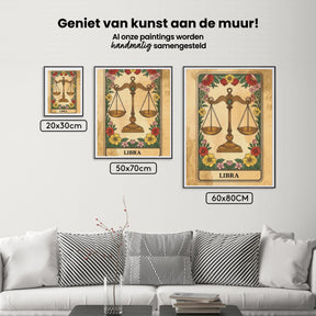 Diamantmalerei - Sternzeichen - Waage