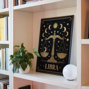 Diamantmalerei - Sternzeichen - Waage