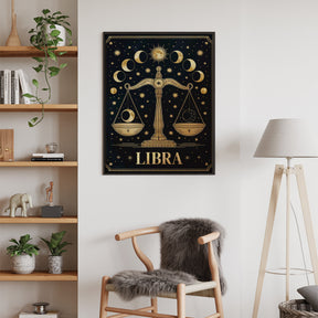 Diamantmalerei - Sternzeichen - Waage