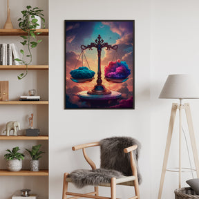 Diamantmalerei - Sternzeichen - Waage