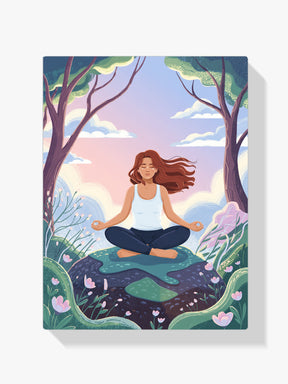 Diamantmalerei - Stille in der Blüte