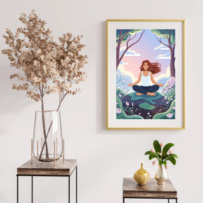 Diamantmalerei - Stille in der Blüte