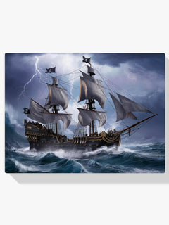 Diamantmalerei - Stormborn Galleon