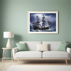 Diamantmalerei - Stormborn Galleon