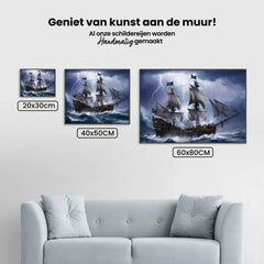 Diamantmalerei - Stormborn Galleon