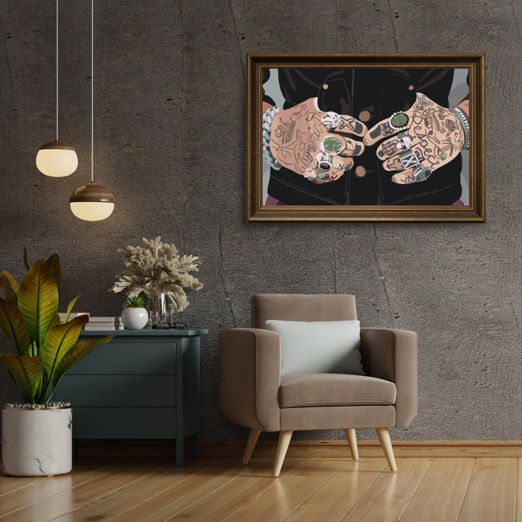 Diamond Painting - Tattoos auf den Händen - SEOS Shop ®