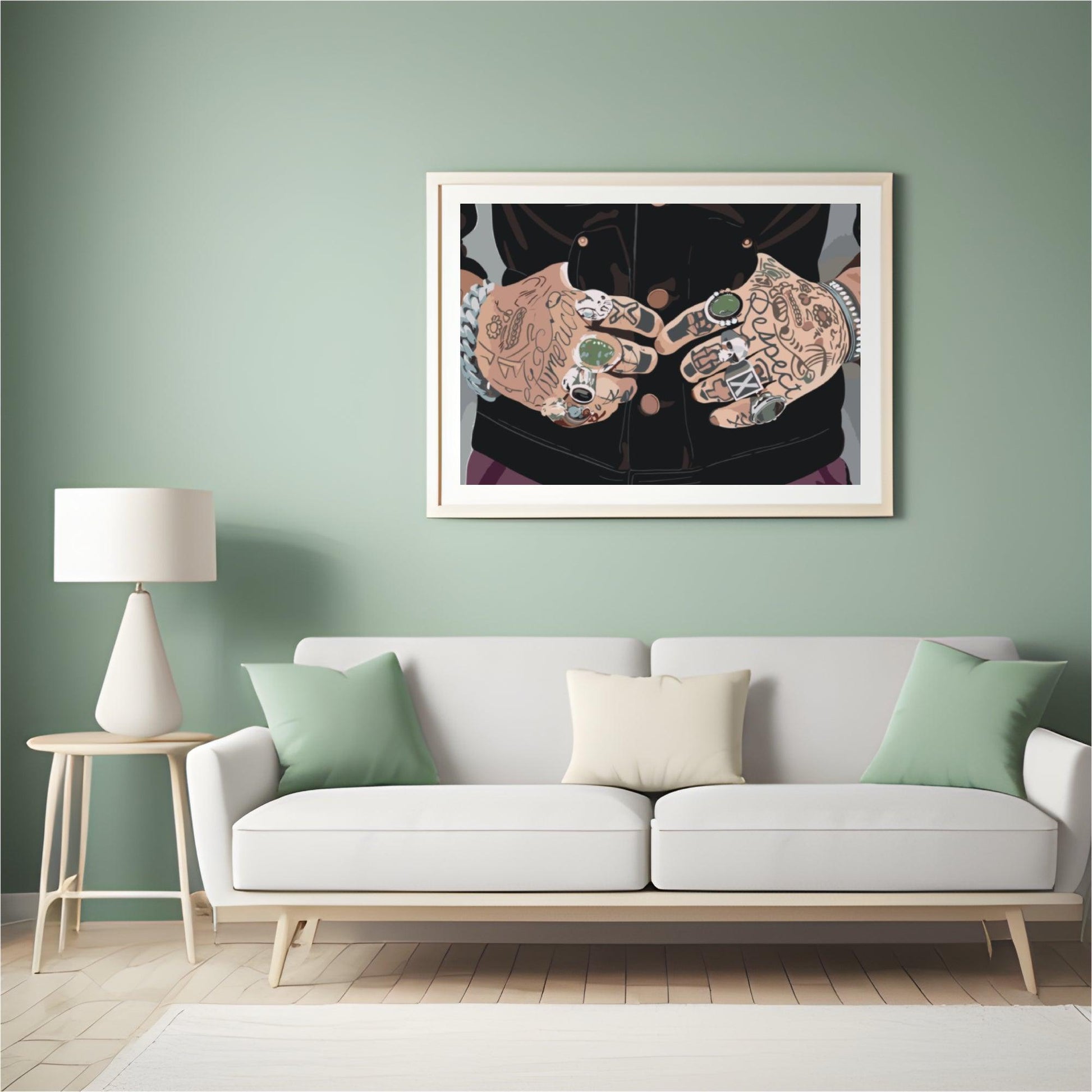 Diamond Painting - Tattoos auf den Händen - SEOS Shop ®