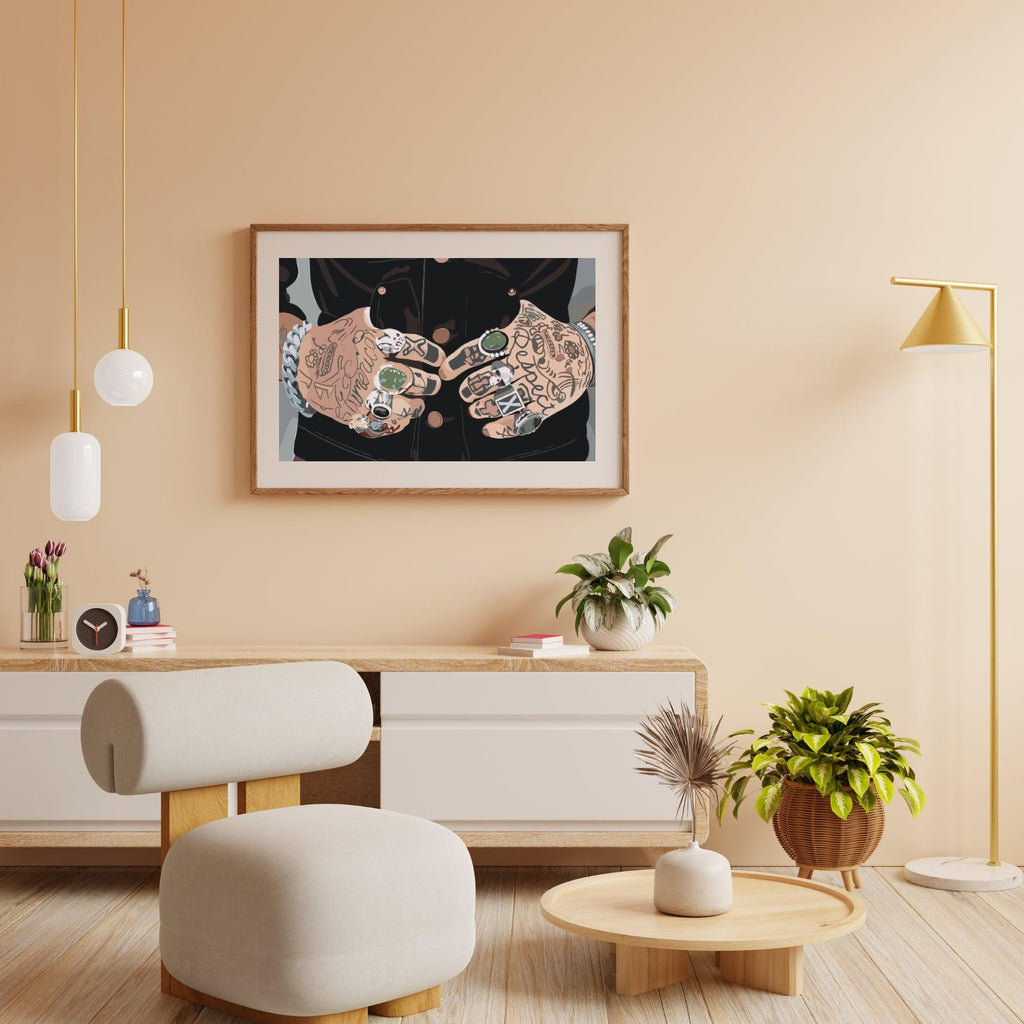 Diamond Painting - Tattoos auf den Händen - SEOS Shop ®