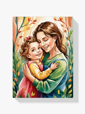 Diamantmalerei - Zärtliche Umarmung