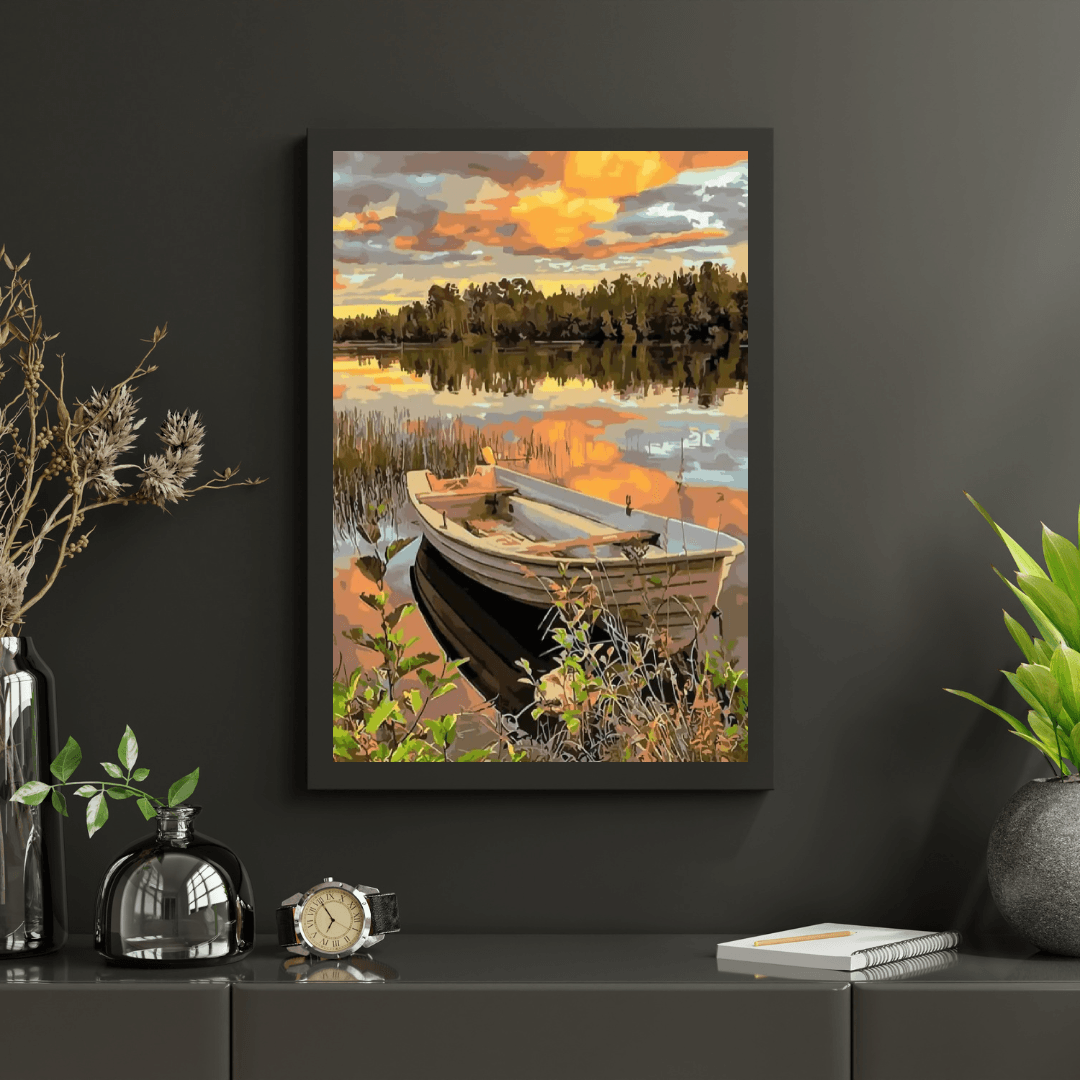 Diamantmalerei - Zeit zum Wegsegeln - SEOS Shop ®